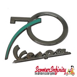 Badge 70th Anniversary glove box for Vespa Primavera/GTS (2016) for Vespa PX (2016) Badge 70th Anniversary glove box for Vespa Primavera/GTS (2016) for Vespa PX (2016)