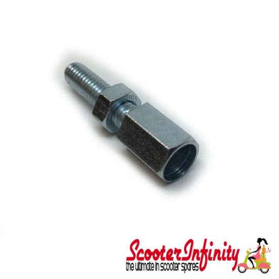Cable Adjuster + Nut (Gear, Clutch, Front Brake) (Vespa)