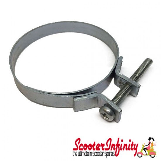 Air Hose Clip CASA Small 42mm (SH18, SH20 Carburettor Bottom) (Lambretta) Air Hose Clip CASA Small 42mm (SH18, SH20 Carburettor Bottom) (Lambretta)