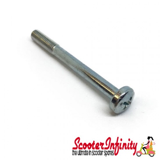 Screw M5x50 mm Carburettor Casing Cover with Oil Pump (Vespa P80-150X/P200E/PX80 -200E/Lusso/`98/MY/`11/T5)