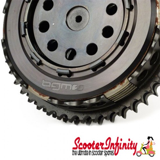 Clutch BGM Pro Superstrong 6 Plates, 10 Springs (47 Teeth) (Lambretta LI, SX, TV, GP)