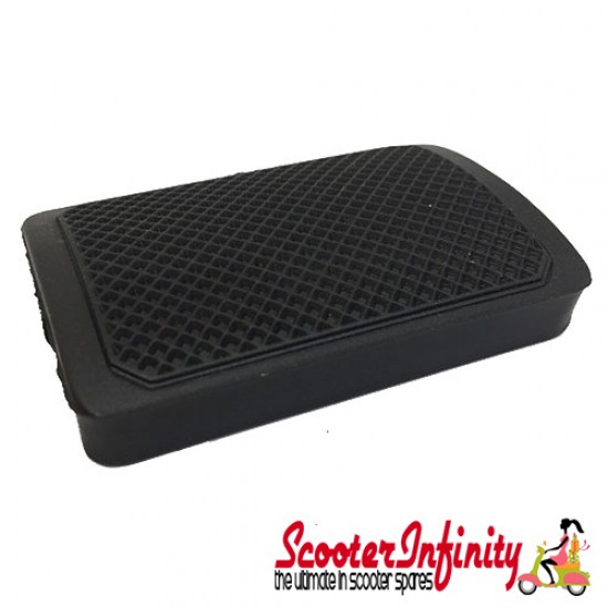 Brake Pedal Rubber CASA Black Lambretta (GP, LI, SX, TV) Brake Pedal Rubber CASA Black Lambretta (GP, LI, SX, TV)