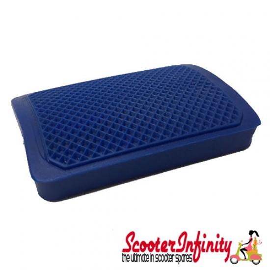 Brake Pedal Rubber CASA Blue Lambretta (GP, LI, SX, TV)