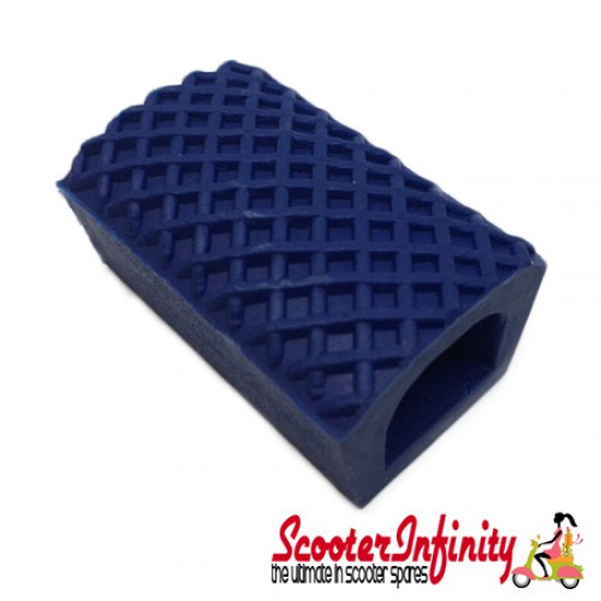 Brake Pedal Rubber Blue (Vespa 125 VNB3-6T/Super/GT/GTR/TS /150 VL/VB1/VGLA/B/VD/GS/VBA /VBB/Super/GL/Sprint/V/160 GS/180 SS/Rally) Brake Pedal Rubber Blue (Vespa 125 VNB3-6T/Super/GT/GTR/TS /150 VL/VB1/VGLA/B/VD/GS/VBA /VBB/Super/GL/Sprint/V/160 GS/180 SS/Rally)
