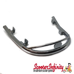 Crashbars / Bumper / Mudguard Front (Chrome) (FA ITALIA) (Vespa GTS/GTS Super/GTV) (upto 2022 models)