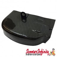 Gear Selector Cover (Carbon) (Vespa PX)