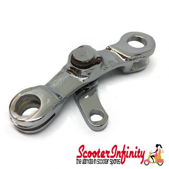 Gear Swivel and Swivel Support Set (Chrome) (Lambretta GP, LI, SX, TV)