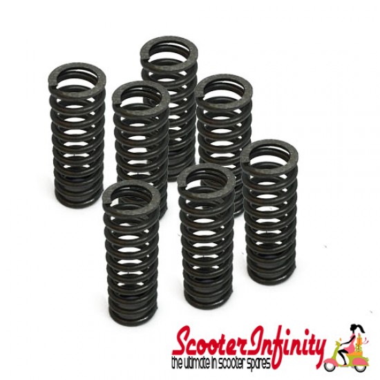 Clutch Springs MALOSSI RACE for COSA 2 clutch 8pcs (stiffness: reinforced, XXL, zinc coated, 8 pcs) Vespa PX125-200 E Lusso `95->/`98/MY/`11/Cosa 2) Clutch Springs MALOSSI RACE for COSA 2 clutch 8pcs (stiffness: reinforced, XXL, zinc coated, 8 pcs) Vespa PX125-200 E Lusso `95->/`98/MY/`11/Cosa 2)
