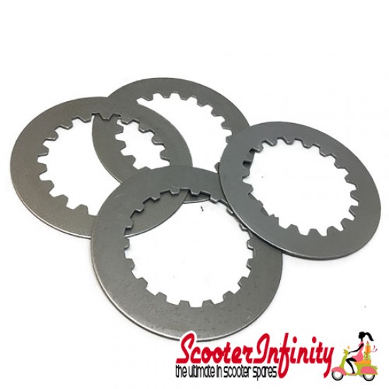 Clutch Steel Plate Kit FA COSA 2 (108 mm, 18 teeth,  4 discs, (1x2mm, 1x1,5mm, 2x1,45mm)) (Vespa PX125-200 E Lusso `95->/`98/MY/`11/Cosa 2)