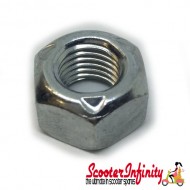 Clutch Nut Cosa (Zinc Plated) (Vespa PX125-200 E Lusso `95->/`98/MY/`11/Cosa 2, crimped, self-securing) Clutch Nut Cosa (Zinc Plated) (Vespa PX125-200 E Lusso `95->/`98/MY/`11/Cosa 2, crimped, self-securing)