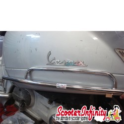 Crashbars/Sidepanel (Chrome) (FA ITALIA) (Vespa GTS/GTS Super/GTV - models upto 2013)