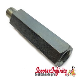 Nut Distance 48,0mm, ? M9 mm,  shock absorber, rear  (Vespa PX80-200 E Lusso 2? /?98/MY/T5)