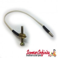 Earth Wire, Tag & Screw Headlight Adjuster CASA (Lambretta GP, SX, TV) Earth Wire, Tag & Screw Headlight Adjuster CASA (Lambretta GP, SX, TV)