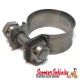 Exhaust Clamp Piaggio Connection (Vespa GTL 125-200 / GTS 125 250 300 cc)