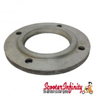 Flange Oil Seal Plate for Drive Side Bearing (Lambretta GP,) Stainless Steel