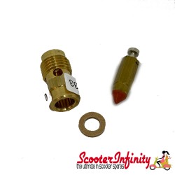 Float Needle Valve DELLORTO 250 - (PHB/_VHSB 34LD/_38DD/_VHSH/_VHST carburettor)