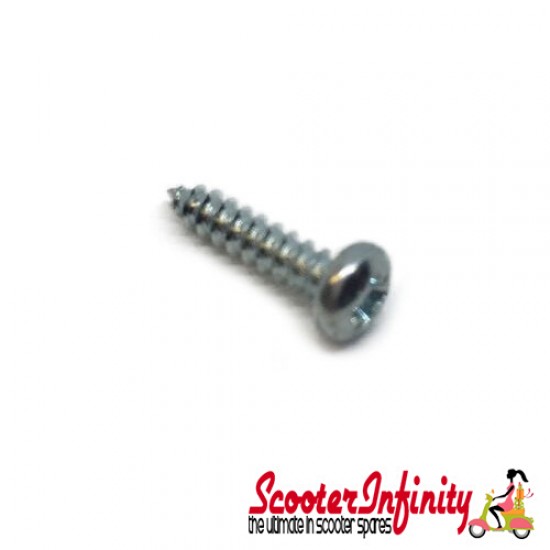 Screw 2,9x13 mm, rails floor mat legshield floor (Vespa 50 SS/90 SS/125 PV /ET3)