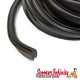 Floor Runner Rubbers FA 14mm, 3800mm, black  (Vespa PK50-125/S/SS/ETS /Automatica/PX80-200/PE /Lusso)