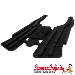 Floormat Floorboard Protection CASA (Black) (Lambretta LI Series 3, LI, SX, TV Series 3, DL, GP)