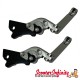 Levers Billet CNC Adjustable (Titanium) (Folding Lever Set with Adjustable Span) (Vespa GTS 125-300)
