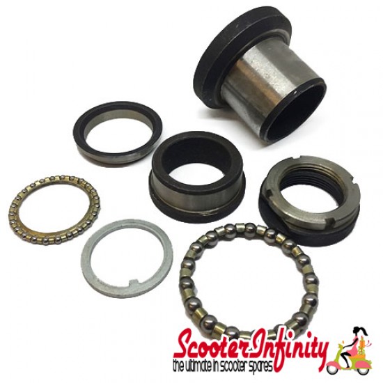 Fork Steering Bearing Cone Set (7 pieces) (UNI) (Lambretta GP, LI, SX, TV - Series 3)