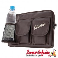Bag Glovebox Toolbox "Classic" (SIP) (Brown Faux Leather) (Fits around glovebox door) (Classic Vespa, Modern Vespa) Bag Glovebox Toolbox "Classic" (SIP) (Brown Faux Leather) (Fits around glovebox door) (Classic Vespa, Modern Vespa)