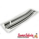 Stripes Sticker Decoration Sidepanel (Gloss Black) (Lambretta GP)