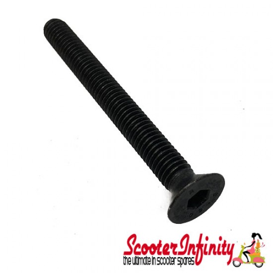 Screw PIAGGIO original handlebar end weights  (M6x55mm, counter sunk) (Vespa GTS/GTS Super/GT/GT L 125-300cc)