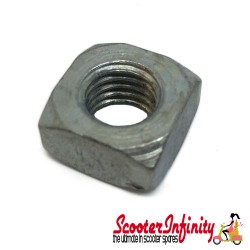 Handlebar Bolt Screw Nut (M10 mm, h 9,0mm) (Vespa V50/PV/ ET3/PK/S/XL /Automatica/PX/ PX Lusso /Rally180-200/VNA/VNB/ VNC /VNL/TS/VBA/VBC/VLA/VLB)