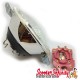 Headlight Unit ELMA (Round, Real Glass Lens) (Vespa PX80-200/PE/Lusso /`98)