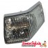 Indicator Rear R/S PIAGGIO (clear, chrome surround) (Vespa PX80-200/PE/Lusso/T5)