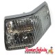 Indicator Kit PIAGGIO (clear, chrome surround, front & rear, includes bulbs) (Vespa PX80-200/PE/Lusso/T5)
