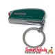 Key ring chain - Lambretta (Green, Sidepanel 55x30x20mm, Metal)