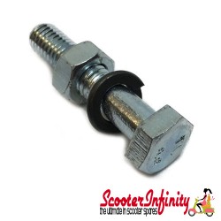 Kickstart Bolt Screw M8x40 mm,  kickstart lever  for (Vespa PX/T5/Cosa/GTR/TS /Sprint V/Super/Rally)