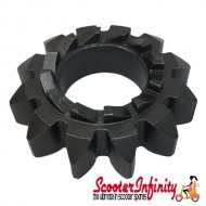 Kickstart Gear Round 12-12 teeth (20.5mm) (Vespa Cosa, P Range, PX, T5, T5 Classic, LML 2 Stroke)