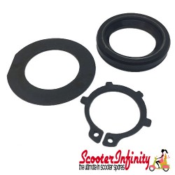 Kickstart Seal Kit (incl. Seal, Circlip, Washer) (Lambretta)