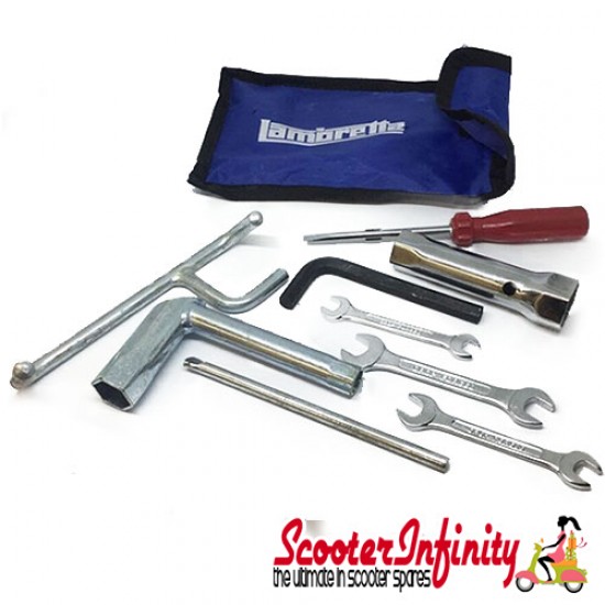 Tool Kit Bag Toolbox Roadside (With Tools included) (Lambretta)