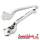 Levers SIP Sport (Chrome, 145 mm, 2 pcs) (Vespa 50-125/PV/ET3/PK/S/XL/125 VNA_TS/150VBA-T4/160 GS/180 SS/Rally/PX80-200/PE/Lusso)