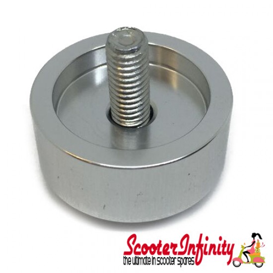 Mounting Kit for Handlebar End Mirror (1 Piece, Silv) (Vespa GTS/GTS Super/GTV/GT 60 /GT/GT L)