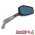 Mirror FAR F1 Chrome R/S (right handed thread)  (Vespa - ET/LX/LXV/S/GTS/GTS Super/GTV /GT 60/GT/GT L )