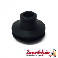 Rubber Plug Mixture Screw Carburettor Cover Casing rear, lower, with separate lubrication with hole (Vespa PX80 -200 E Lusso/`98/MY/`11/Cosa /T5) Rubber Plug Mixture Screw Carburettor Cover Casing rear, lower, with separate lubrication with hole (Vespa PX80 -200 E Lusso/`98/MY/`11/Cosa /T5)