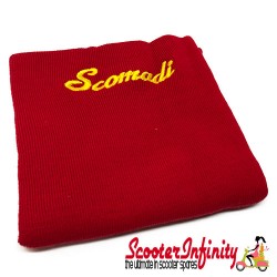 Neck Scarf Scarves Neck Warmer Face Mask SCOMADI (Red, Yellow Logo) Neck Scarf Scarves Neck Warmer Face Mask SCOMADI (Red, Yellow Logo)