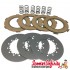 Clutch Plate Kit 4 Plate Conversion Kit NEWFREN (For 3 Plate Clutches) (96mm) (LML 2 Stroke, Vespa Cosa, PX125-150, GL, Super, Sprint)