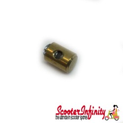 Nipple Cable Solderless Throttle (7.5mm x 5.5mm, with Grub Screw) (for QA Throttles) (Vespa / Lambretta)