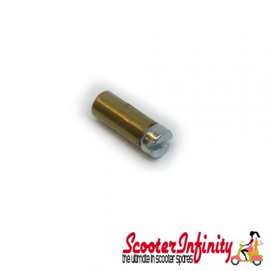 Nipple Cable Solderless Throttle (12mm x 4mm, with Screw Head) (Vespa / Lambretta) Nipple Cable Solderless Throttle (12mm x 4mm, with Screw Head) (Vespa / Lambretta)