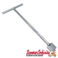 Oil Filter Disassembly Tool (for oil filter with slot) (BUZZETTI  for PIAGGIO 125-300cc, 4 -stroke) (Vespa GTS, LX)