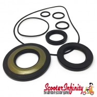 Oil Seal & O Ring Kit Set with 30mm Rear Hub Seal (VESPA P 125X ACROBALENO 125TS P200E) from 1983