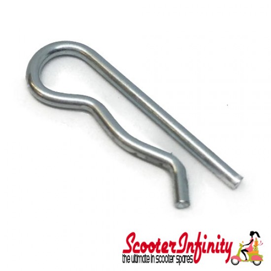 Split Pin Cotter Spring R Clip for Petrol Tap Lever (Vespa P Range, PK, PX, Rally, T5, T5 Classic)