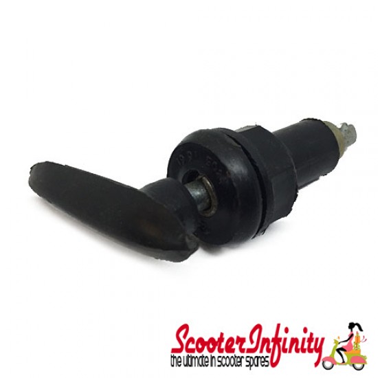 Choke Tap Lever (Black) (Lambretta GP125-200)