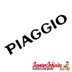 Badge PIAGGIO Horncover (black, fixation: adhesive,  78x15 mm) (Vespa PX `98/MY  legshield for Vespa ET2/ET4 50 -150ccm) Badge PIAGGIO Horncover (black, fixation: adhesive,  78x15 mm) (Vespa PX `98/MY  legshield for Vespa ET2/ET4 50 -150ccm)